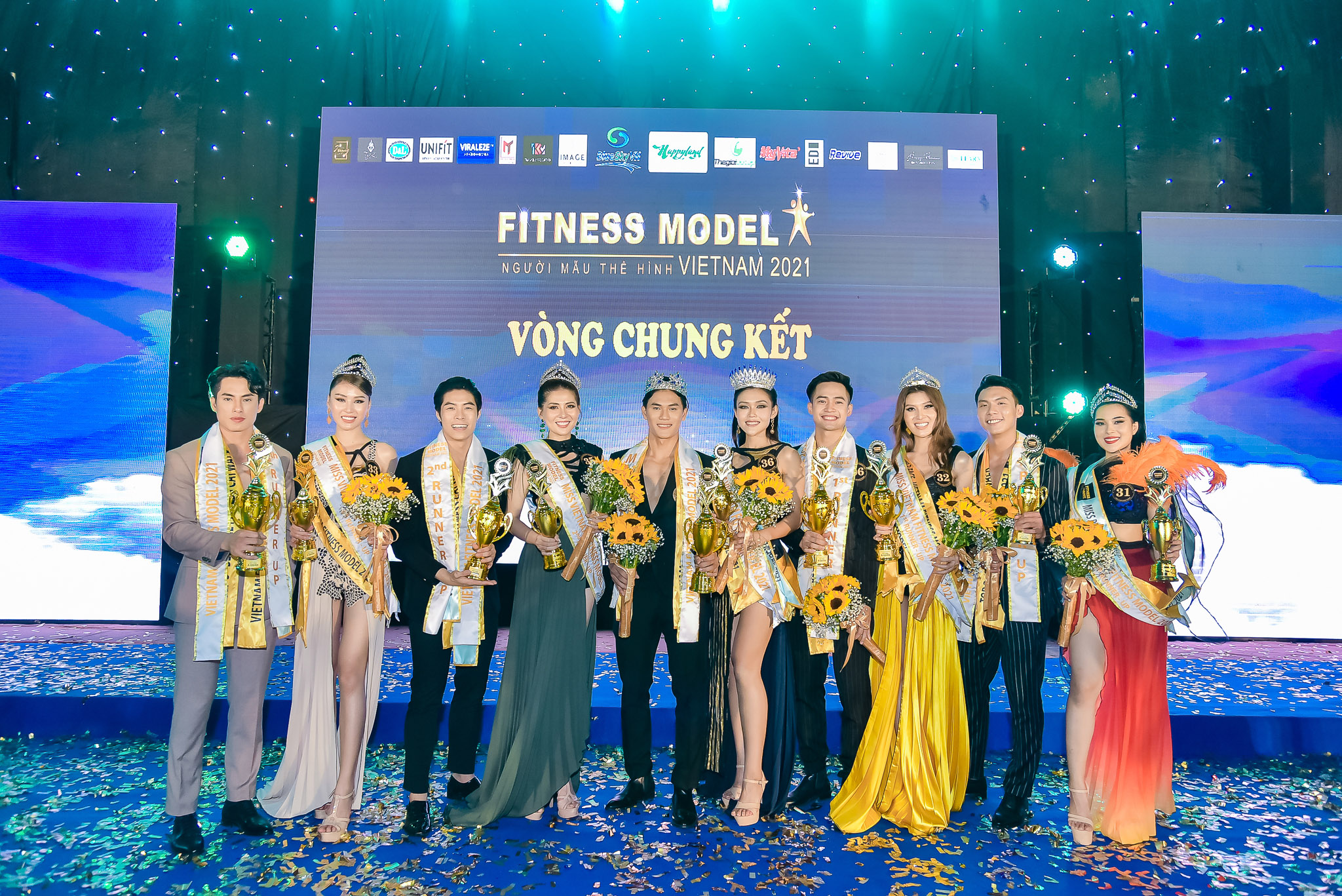_ Top 5 Vietnam Fitness Model 2021